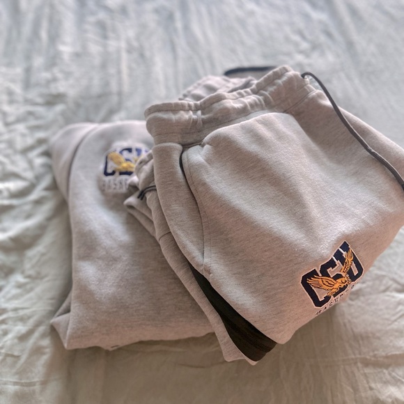 Nike Pants & Jumpsuits Grey Nike Tech Sweatsuit Poshmark